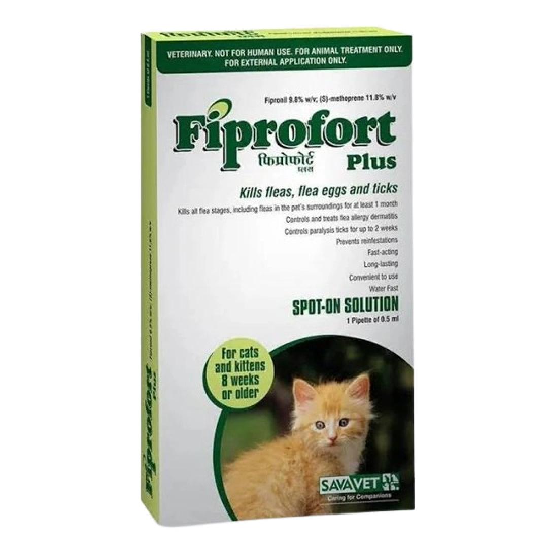 FiproFortP PLus For Cats& Kitten 0.5ML