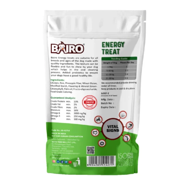 Bairo Energy Treat Spinach 1