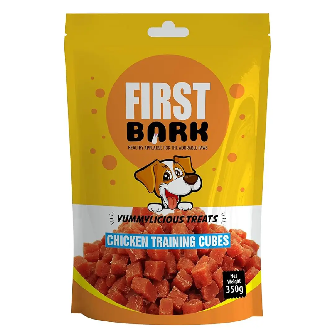 First Bark Chicken Training Cubes