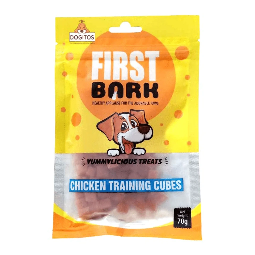 First Bark Chicken Training Cubes