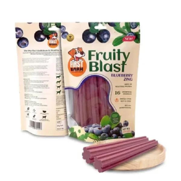 First Bark Fruity Blast Blueberry