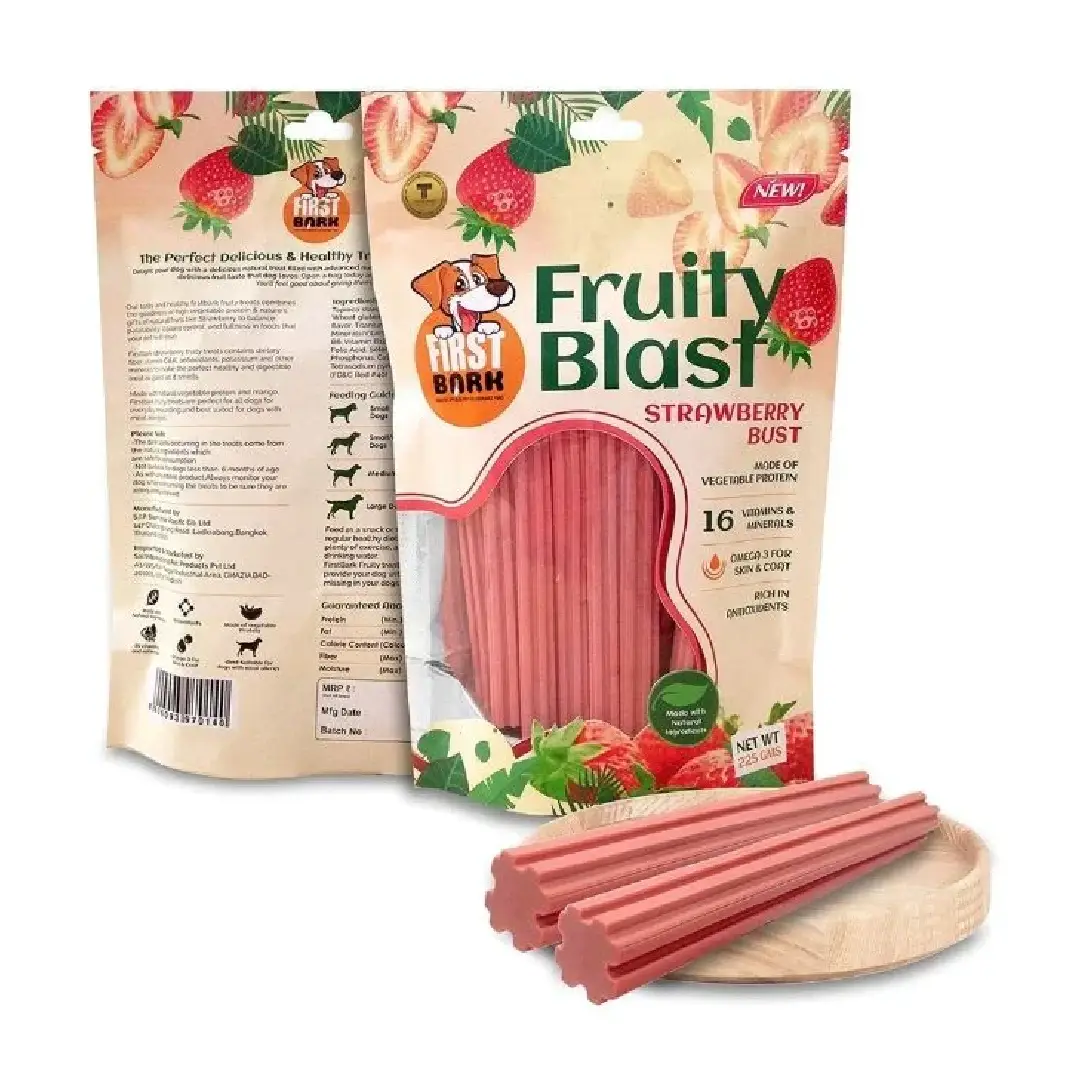 First Bark Fruity Blast Strawberry