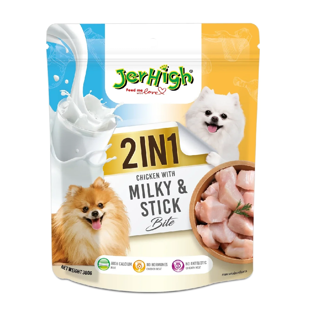 Jerhigh 2 in 1 Milky & Stick Sticks