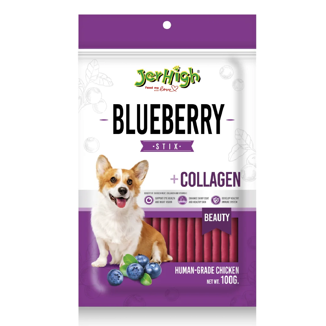 Jerhigh Blueberry Sticks 100g