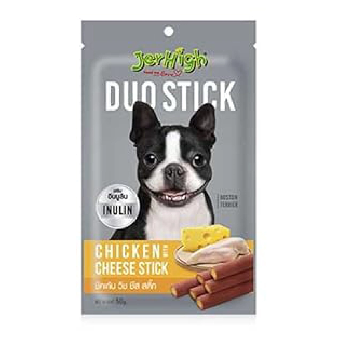 Jerhigh Duo Chicken Cheese Sticks 50g