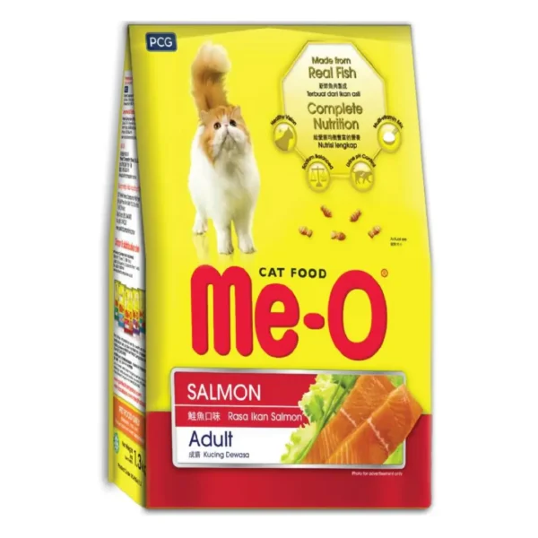 Me-o Salmon Adult Cat Food