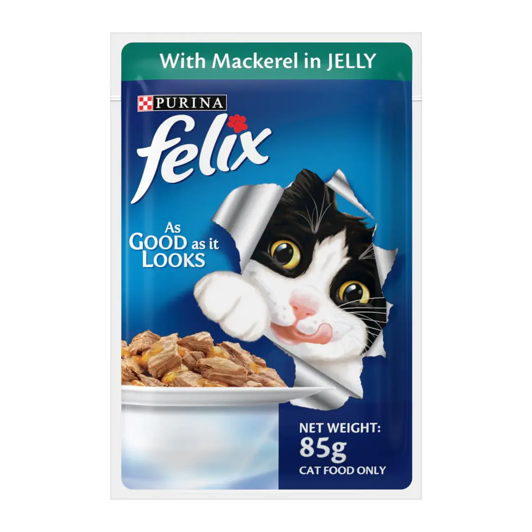 Purina Felix With Mackerel In Jelly