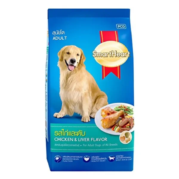 Smart Heart Adult Chicken & Liver Dry Food