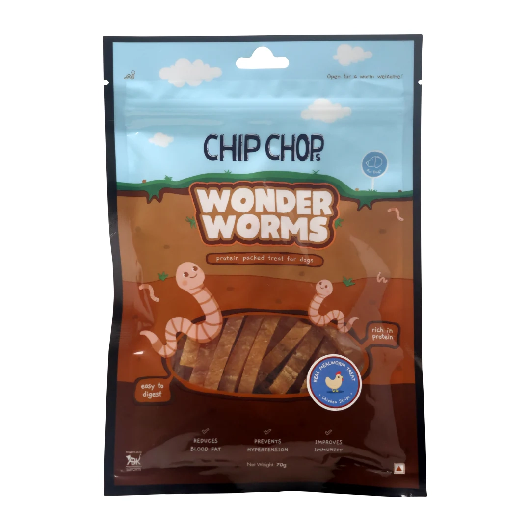 Wonder Worms Dried Chicken Strip